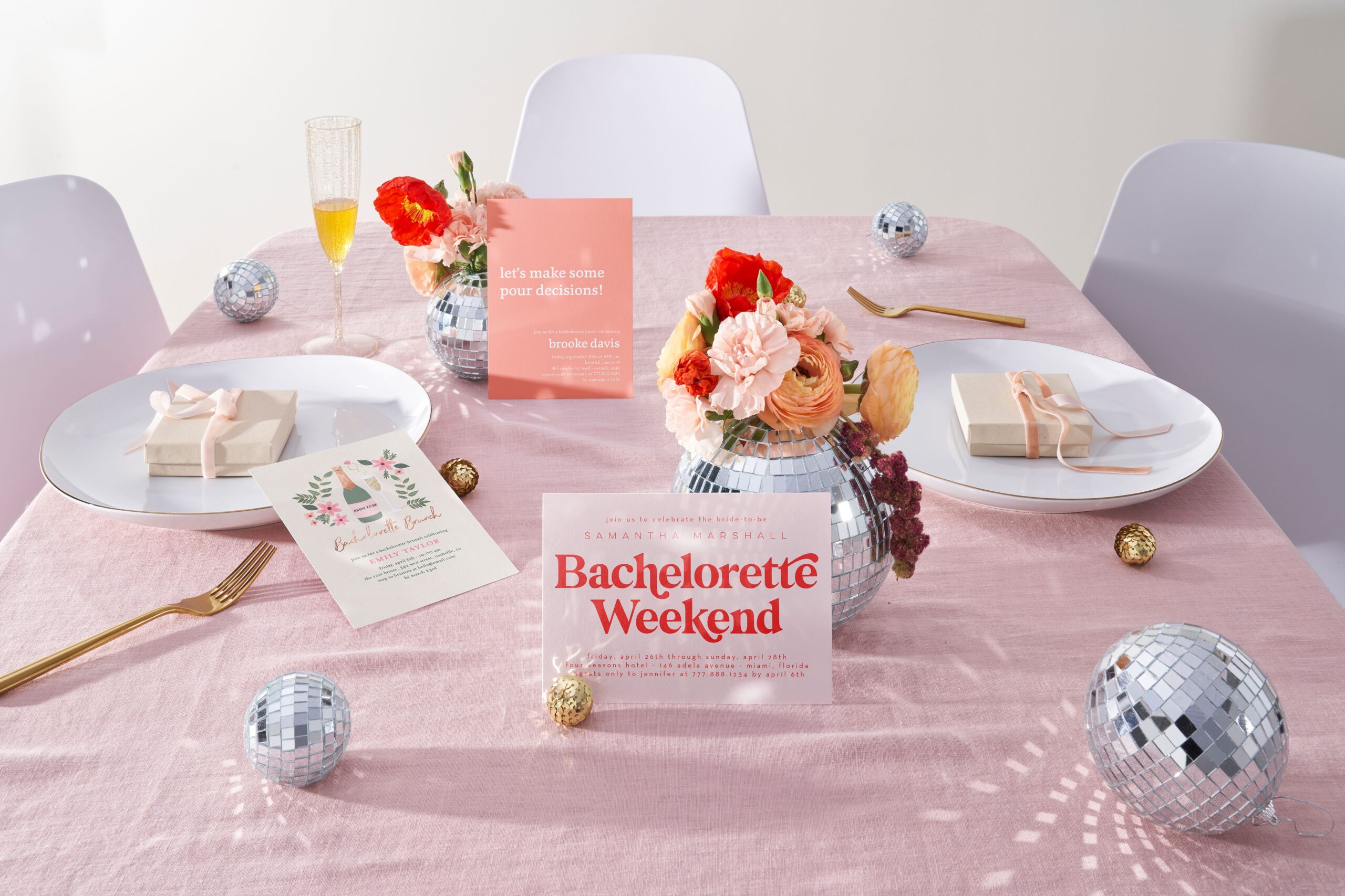 cute bachelorette party invitations