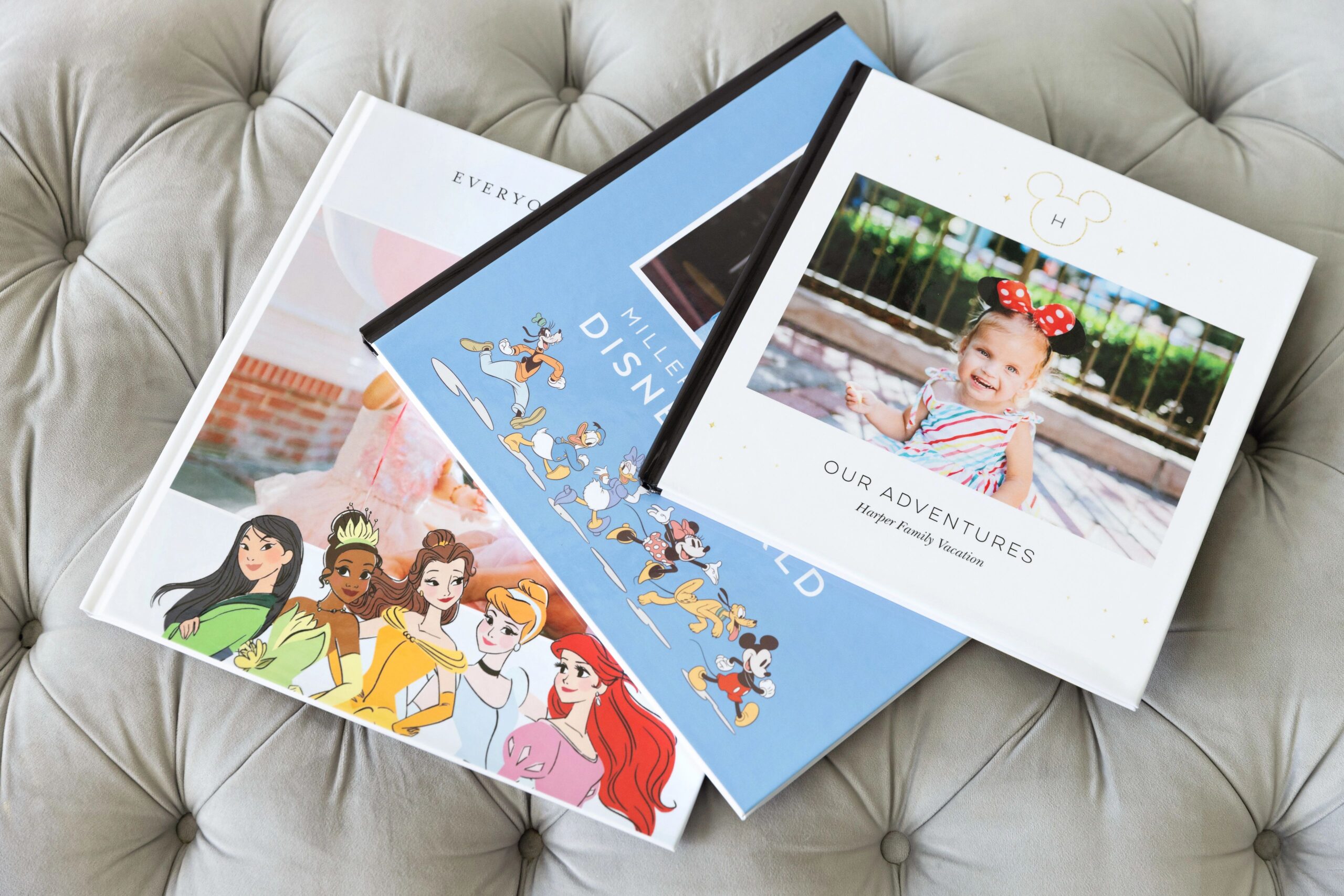 three disney photo books