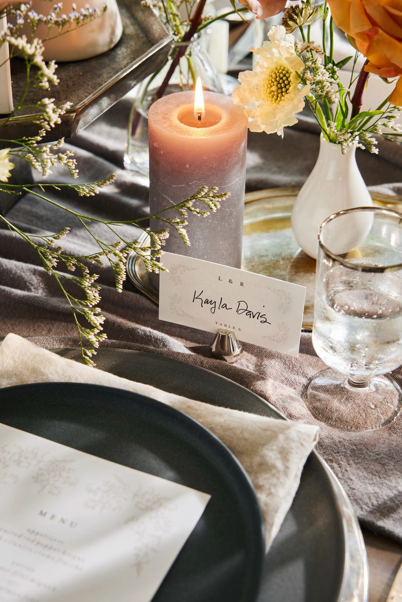 wedding place card