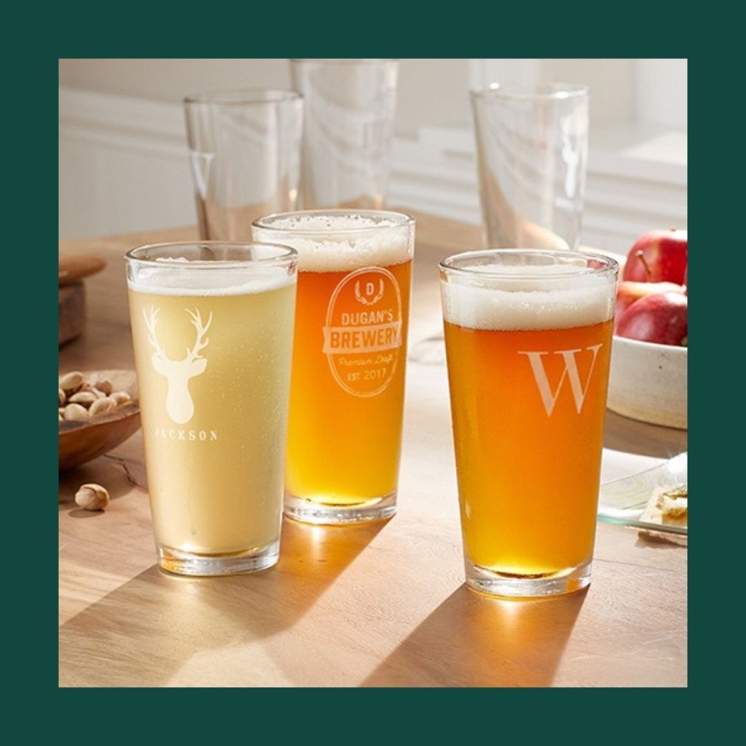 custom pint glass