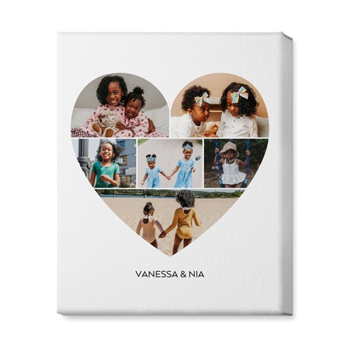 Filled Heart Canvas Print
