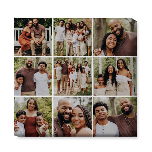 Gallery Grid of Nine Canvas Print